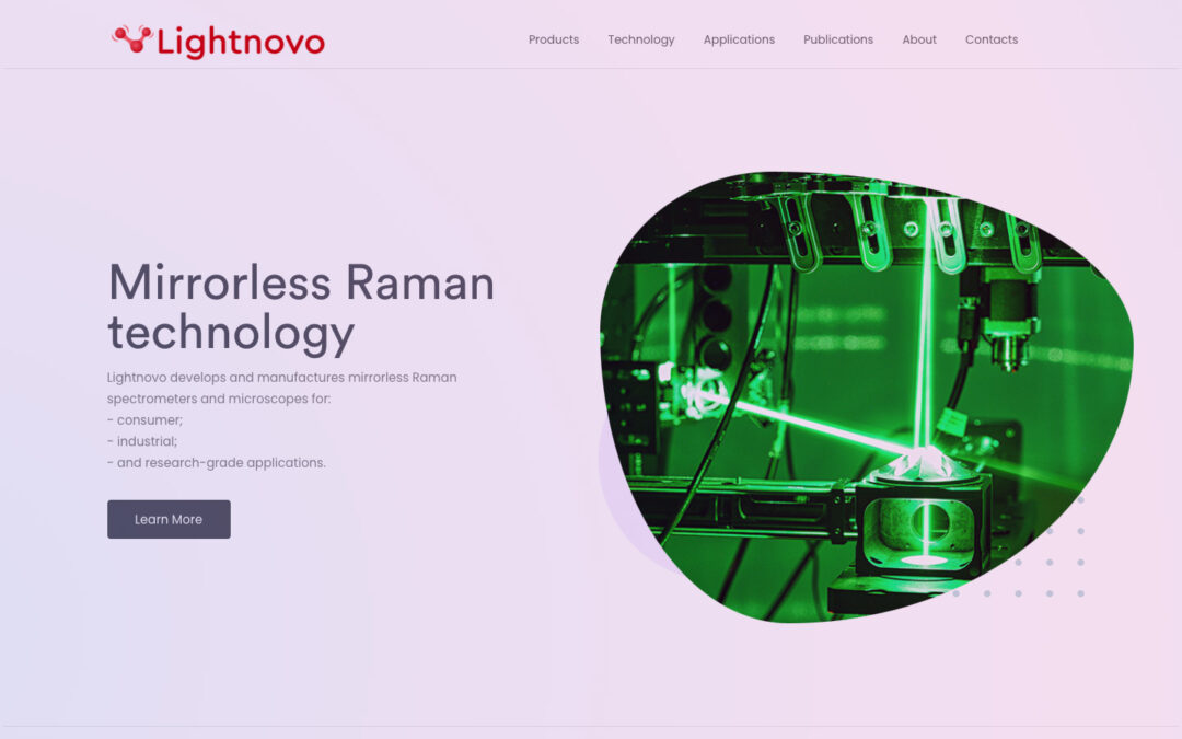 Lightnovo second site design published