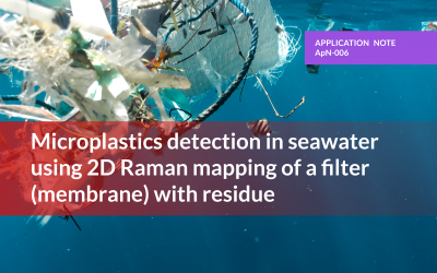 Application Note: Microplastics Detection in Seawater Using 2D Raman Mapping