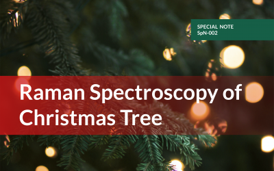 Application Note: miniRaman Spectroscopy for Analysis of Christmas Tree Needles