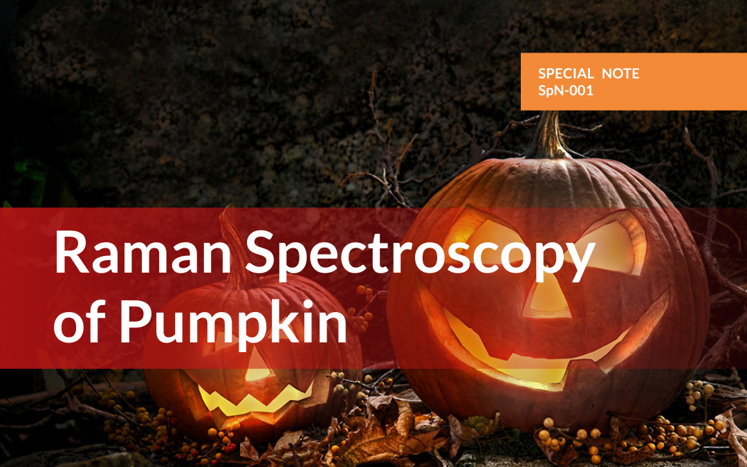 Application Note: Raman Spectroscopy of Pumpkin Skin