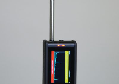 RG spectrometer with long probe attachment for container testing