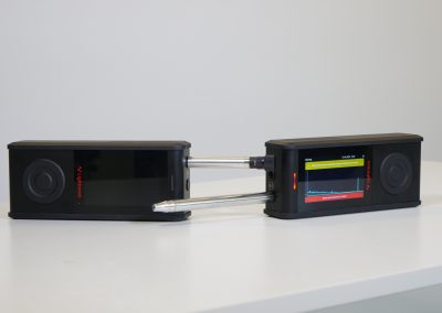 RG spectrometer modular extension for remote sampling