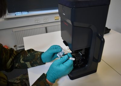 Connecting handheld Raman unit to miniRaman system