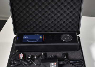 RG Pro Spectrometer professional kit in protective carrying case with accessories and power supply